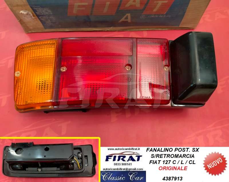 FANALINO FIAT 127 2 SERIE CL POST.SX S.RTROM.